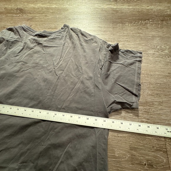 Nirvana Shirt Womens XL Gray Short Sleeve Tee Guitar‎ Graphic Print Band Tee - Picture 8 of 9